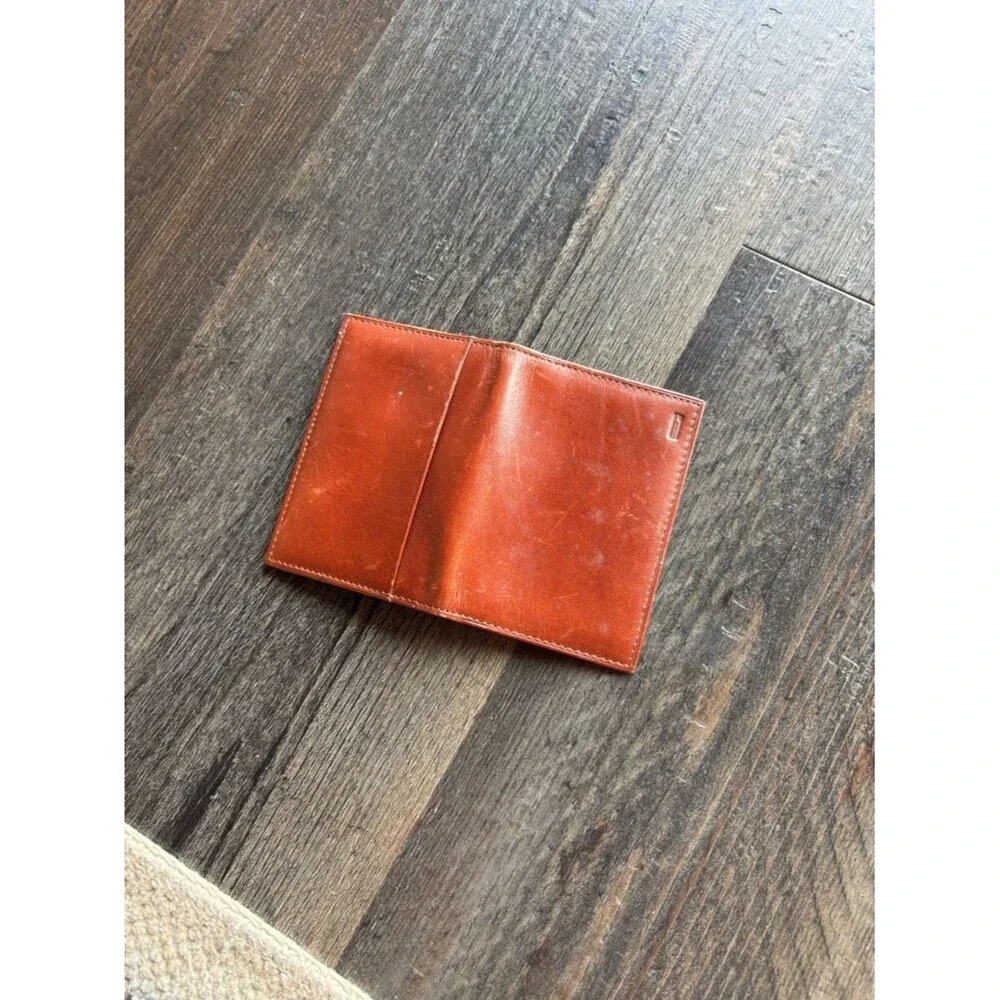 Hartmann bifold Leather ID Wallet - Brown